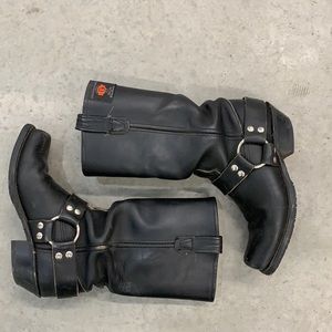 Authentic Rev Motorcycle Boots - W’s 7.5 - black